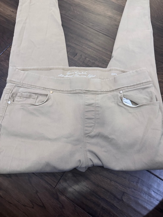 Gloria Vanderbilt Slim-Fit Pants - Khaki - Picture 2 of 6